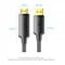 Фото - Кабель Vention DisplayPort - HDMI (M/M), 5 м, Black (HFOBJ) | click.ua