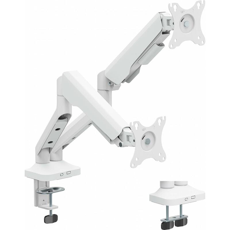 Кріплення настільне для двох моніторів OfficePro 17-35" White (MA442W)