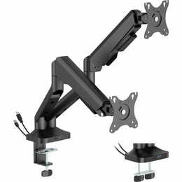 Кріплення настільне для двох моніторів OfficePro 17-35" Black (MA452B)