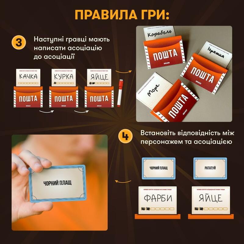 Игра для компании Orner Секретные персонажи (orner-2929)