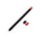 Фото - Чехол Goojodoq Matt 2 Golor TPU для стилуса Apple Pencil 2 Black/Red (1005002071193896BR) | click.ua