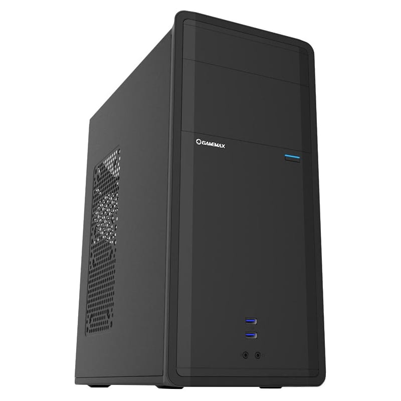 Корпус GameMax ET-209-NP-2U3 Black без БЖ