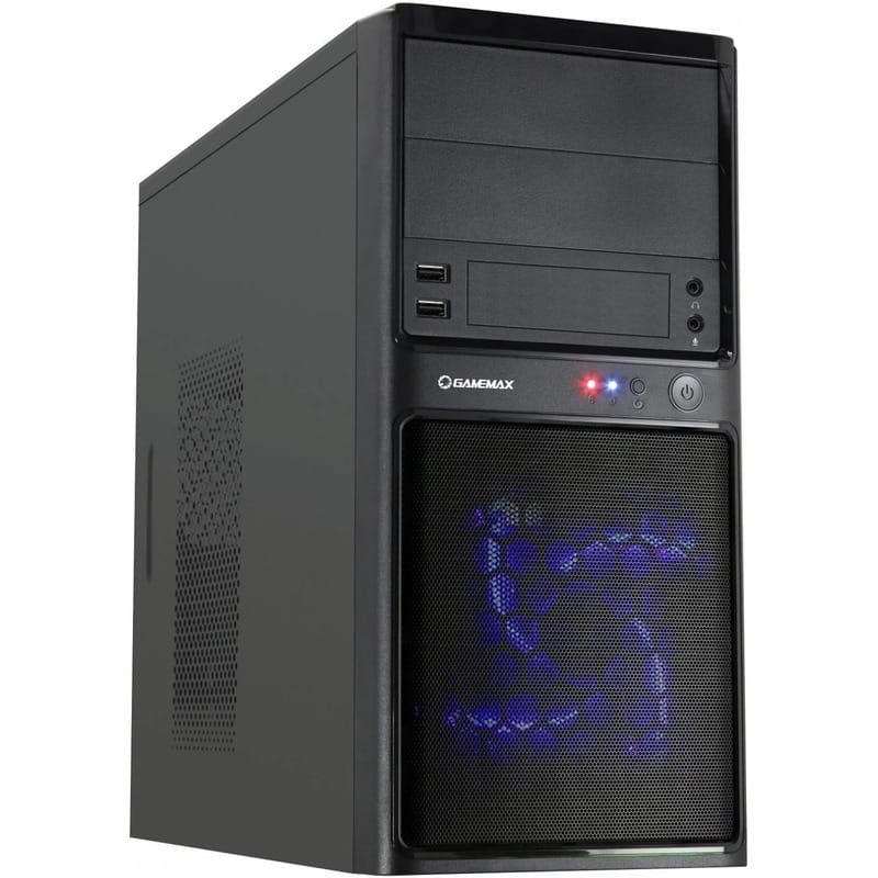 Корпус GameMax MT-304-NP Black без БП