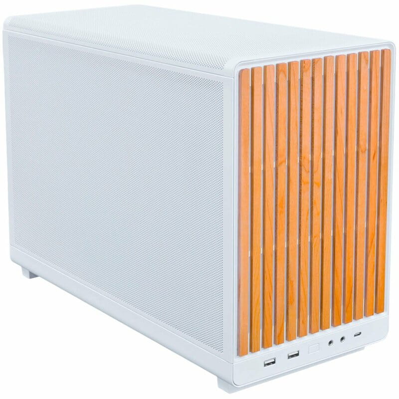 Корпус Lian Li A3-mATX Wooden Front Panel White (G99.A3W-WD.00) без БП