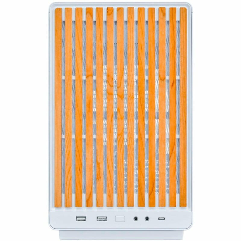 Корпус Lian Li A3-mATX Wooden Front Panel White (G99.A3W-WD.00) без БП
