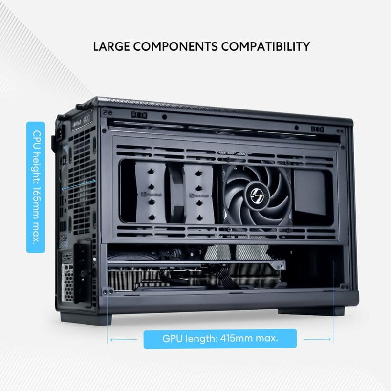 Корпус Lian Li A3-mATX Black (G99.A3X.00) без БП