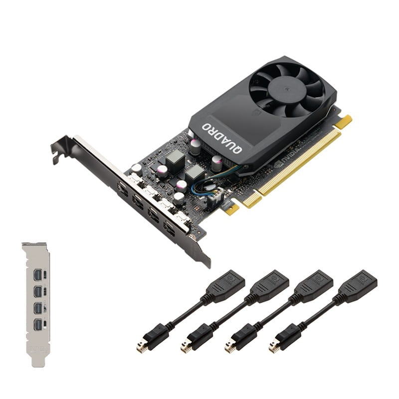 Видеокарта Quadro P1000 4GB GDDR5 PNY (VCQP1000V2-SB)