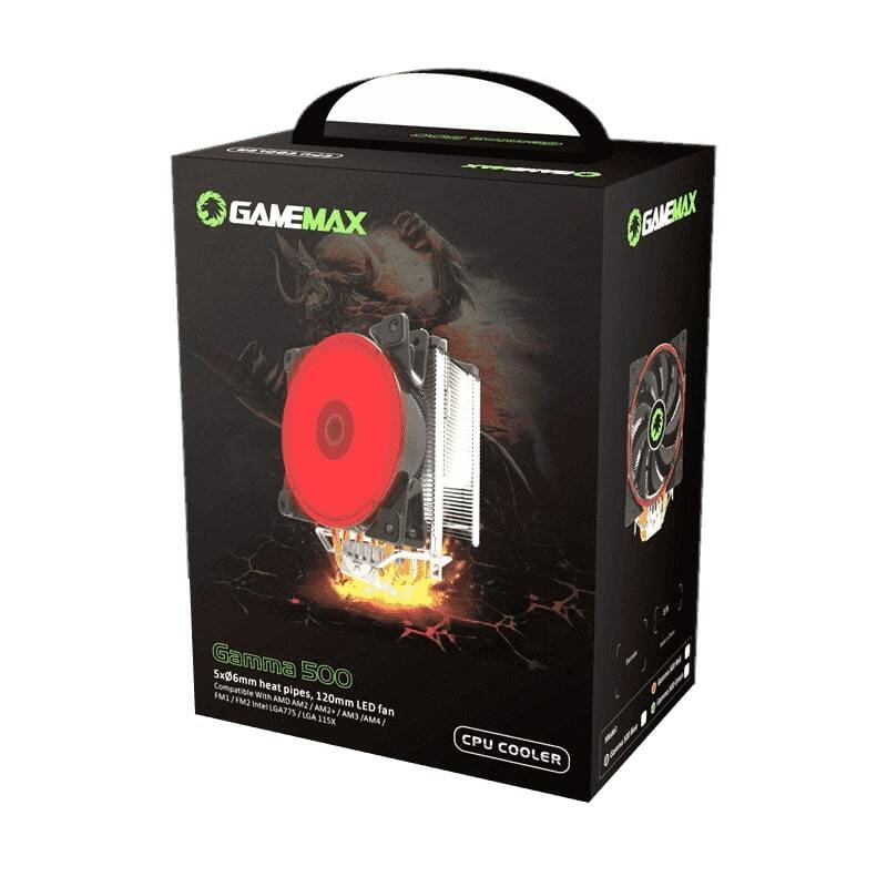 Кулер процесорний GameMax Gamma 500 Green