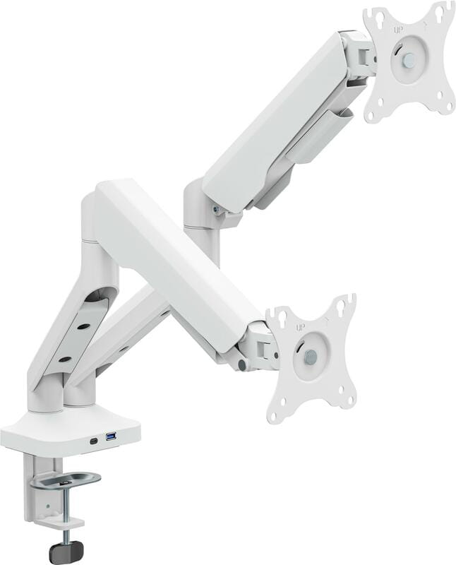 Крепление настольное для двух мониторов OfficePro 17-35" White (MA452W)