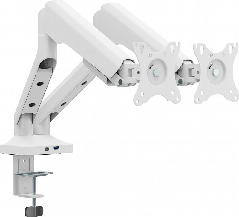 Крепление настольное для двух мониторов OfficePro 17-35" White (MA452W)