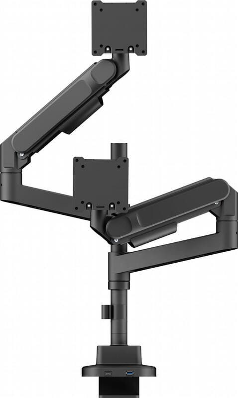 Кріплення настільне для двох моніторів OfficePro 24-57" Black (MAH752B)