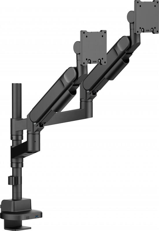 Кріплення настільне для двох моніторів OfficePro 24-57" Black (MAH752B)