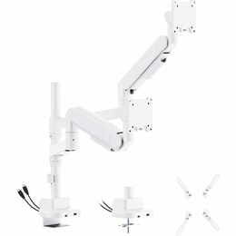 Кріплення настільне для двох моніторів OfficePro 24-57" White (MAH752W)