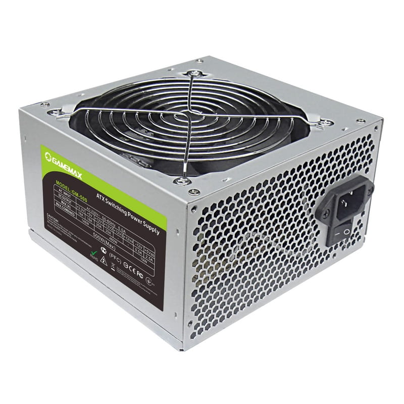 Блок питания GameMax GM-500, 500W