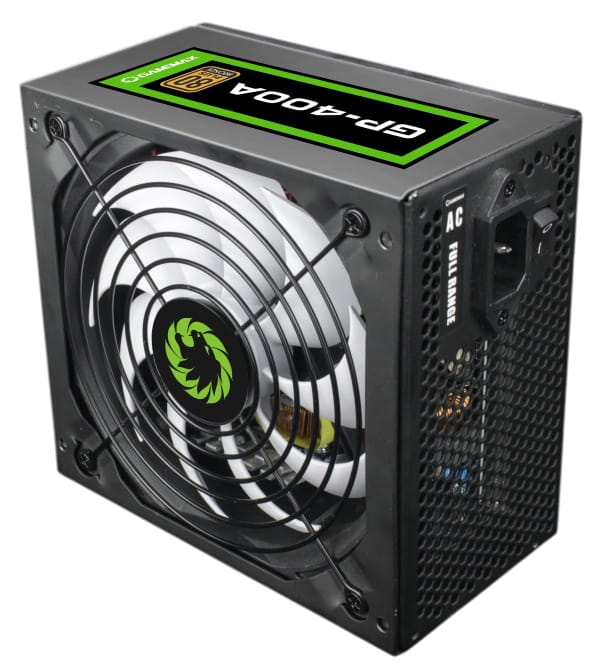 Блок питания GameMax GP-400A Black, 400W