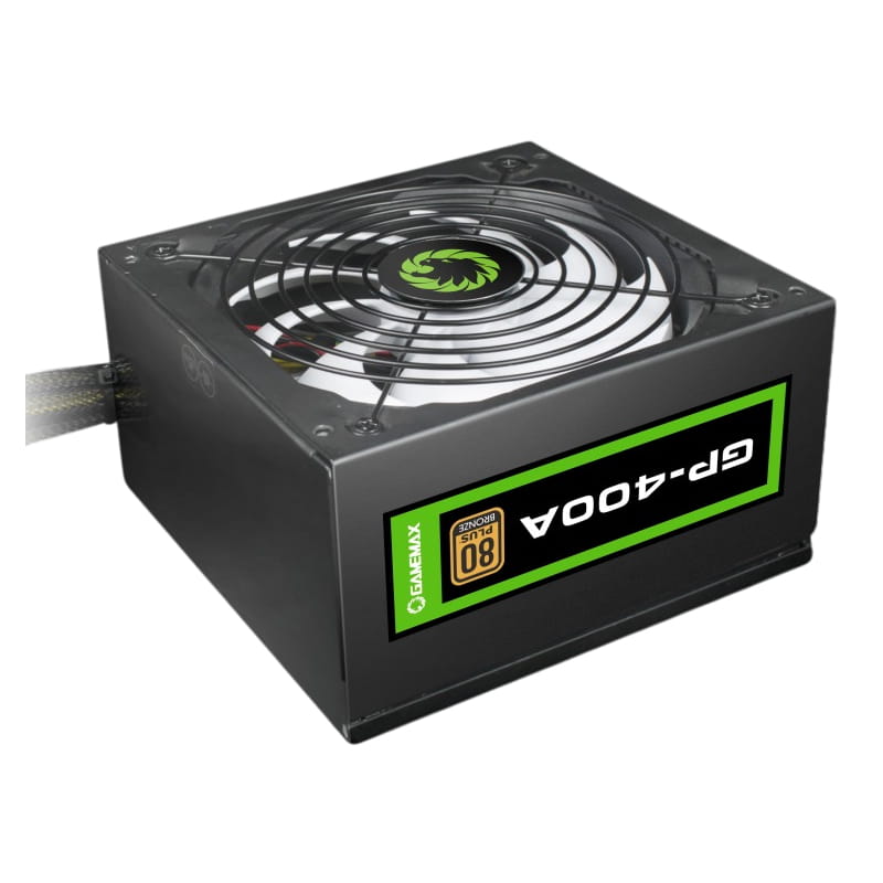 Блок питания GameMax GP-400A Black, 400W