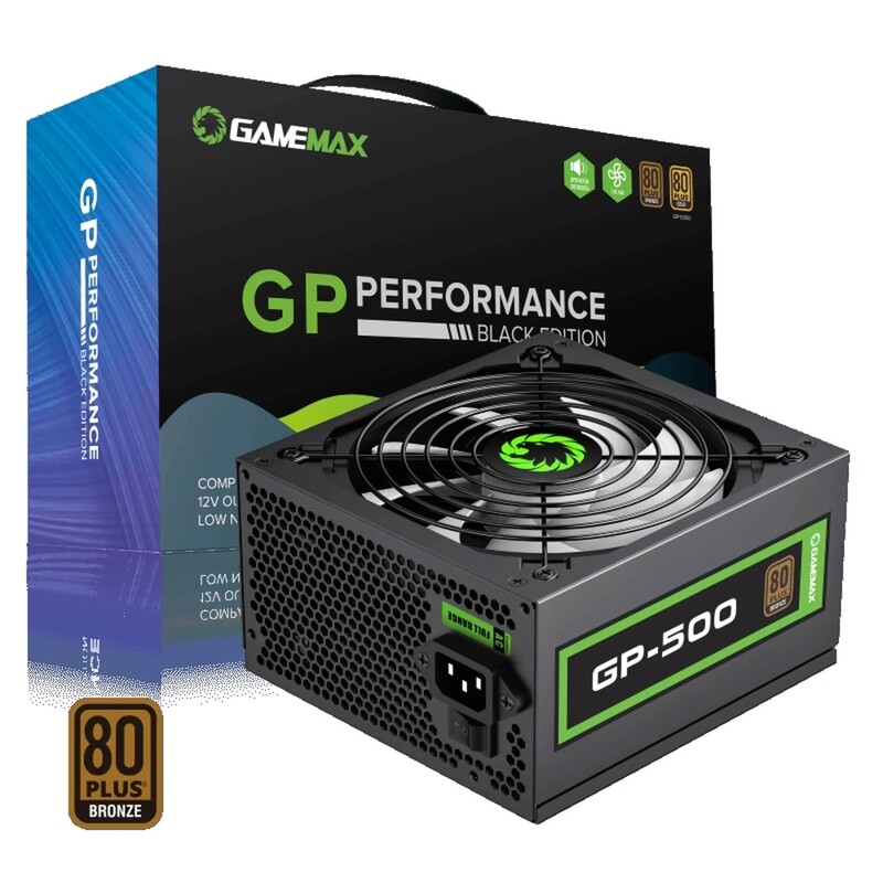 Блок живлення GameMax GP-500 500W Black