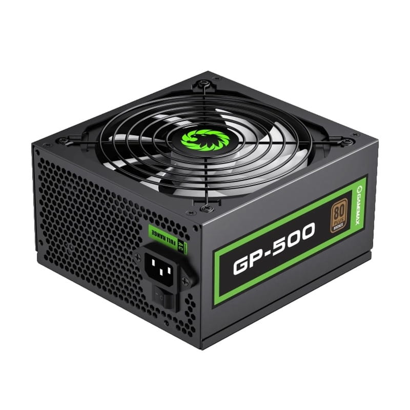 Блок питания GameMax GP-500 Black, 500W