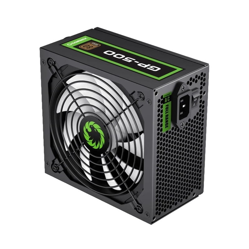 Блок питания GameMax GP-500 Black, 500W