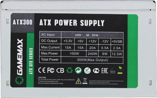 Блок питания GameMax ATX-300 300W