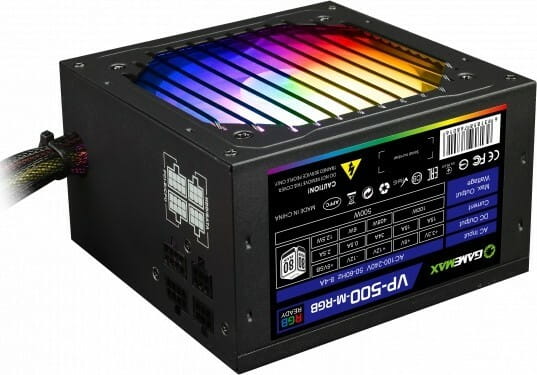 Блок живлення GameMax VP-500-M-RGB, 500W
