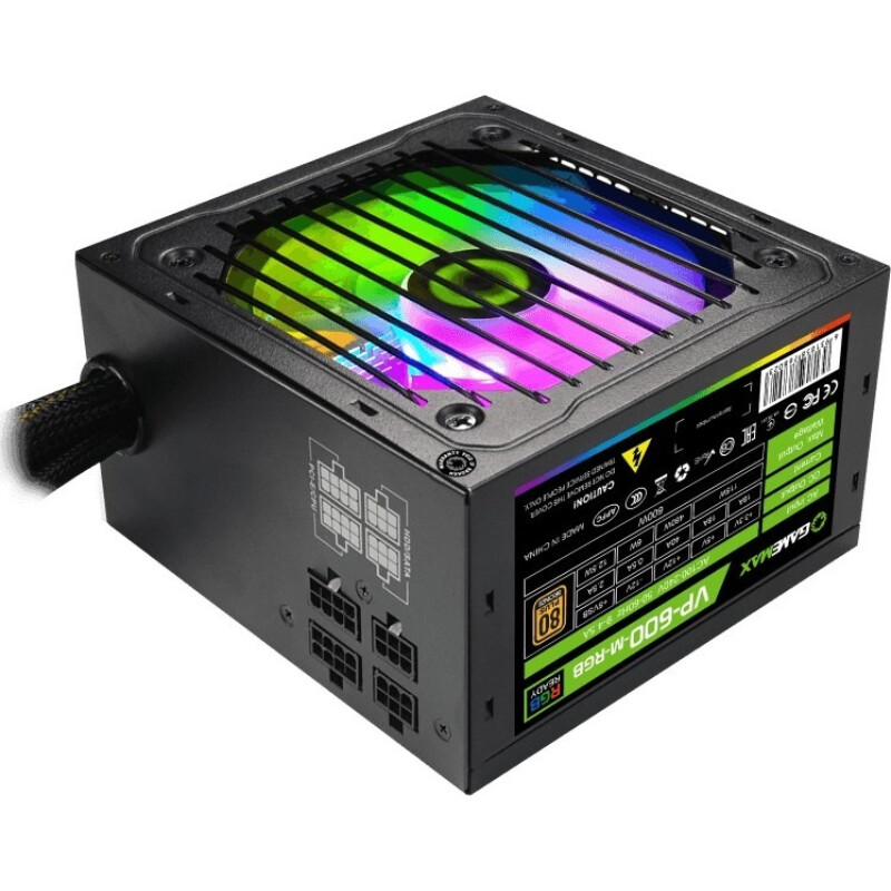 Блок живлення GameMax VP-600-M-RGB 600W