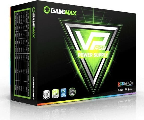 Блок питания GameMax VP-600-RGB, 600W