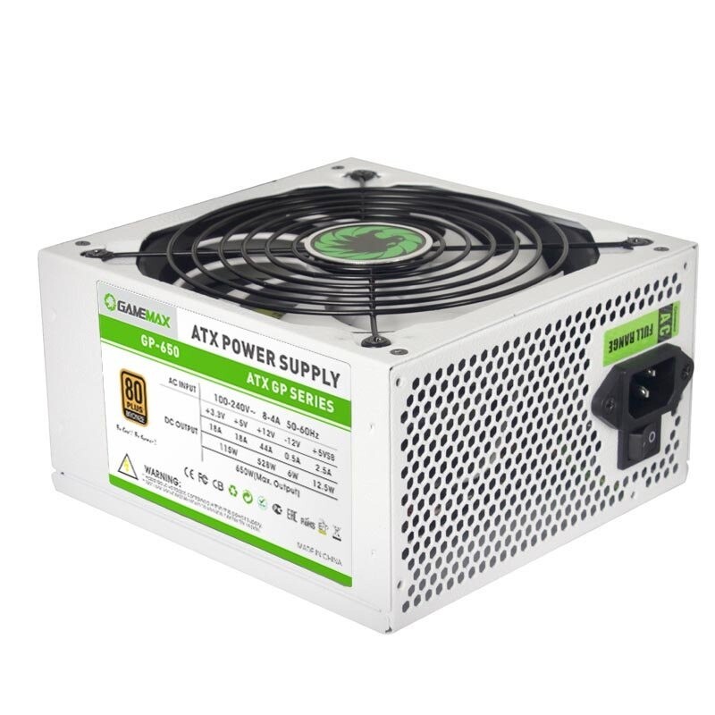 Блок живлення GameMax GP-650 650W White