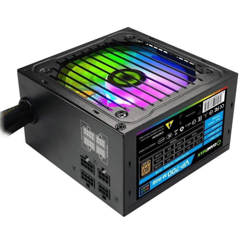 Блок питания GameMax VP-700-M-RGB, 700W