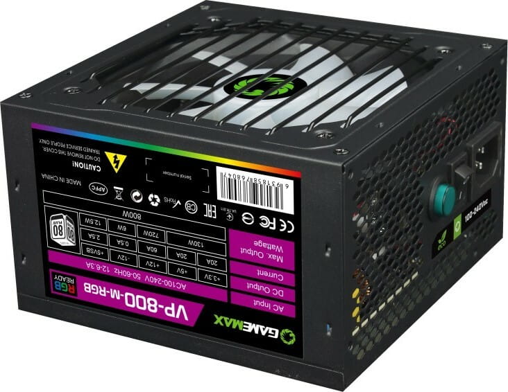 Блок живлення GameMax VP-800-M-RGB 800W