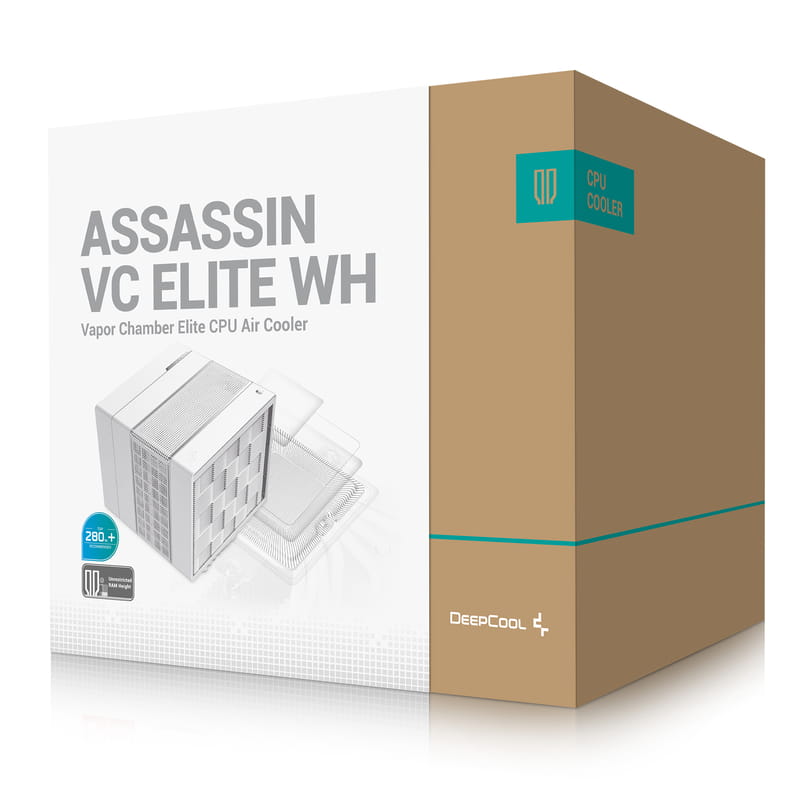 Кулер процессорный DeepCool Assassin VC Elite WH (R-ASN4-WHNVNN-GJD)