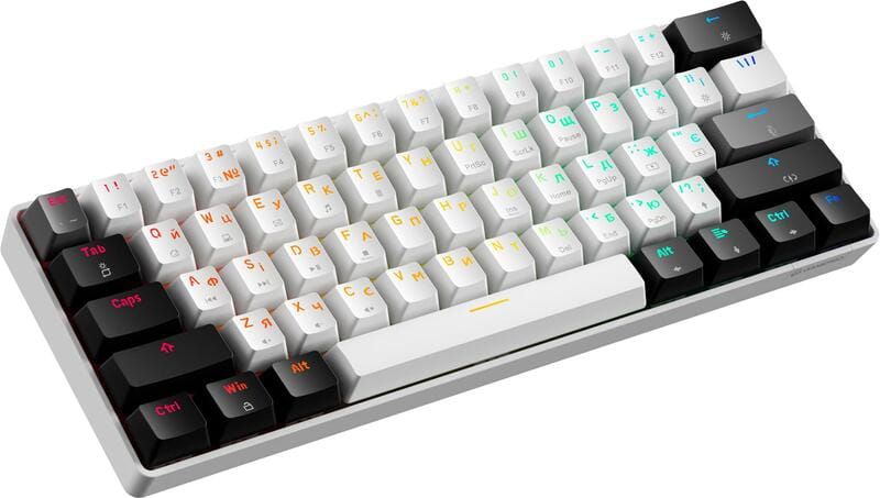 Клавиатура GamePro Genesis Infinity MK130BW Black/White