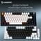 Фото - Клавиатура беспроводная GamePro Asgard Valhalla MK160B Pro Black | click.ua