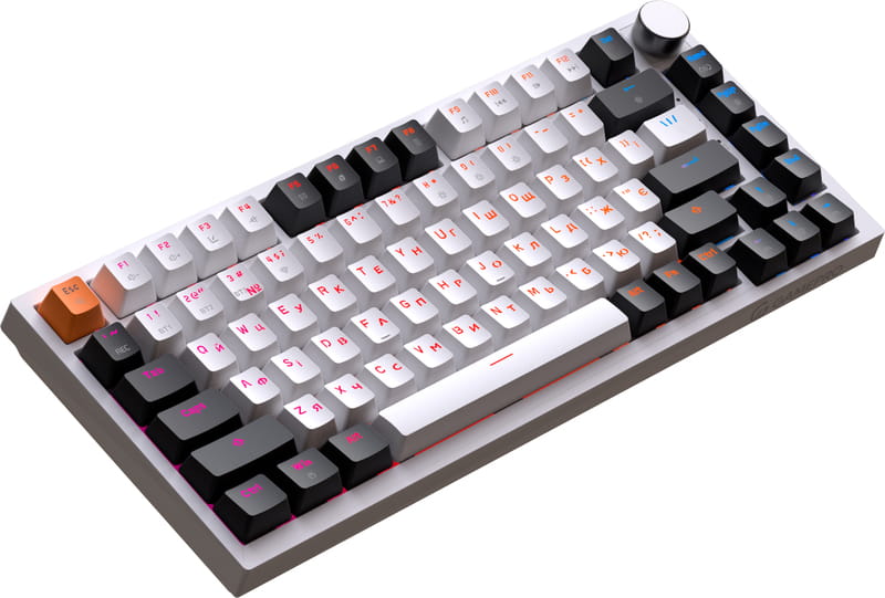 Клавиатура беспроводная GamePro Asgard Valhalla MK160W Pro White