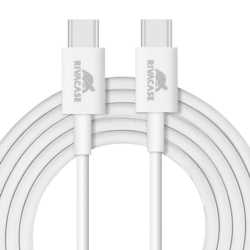 Зарядное устройство Rivacase PS4101 WD4 (USB-Cх3A) 20W White + кабель USB Type-C