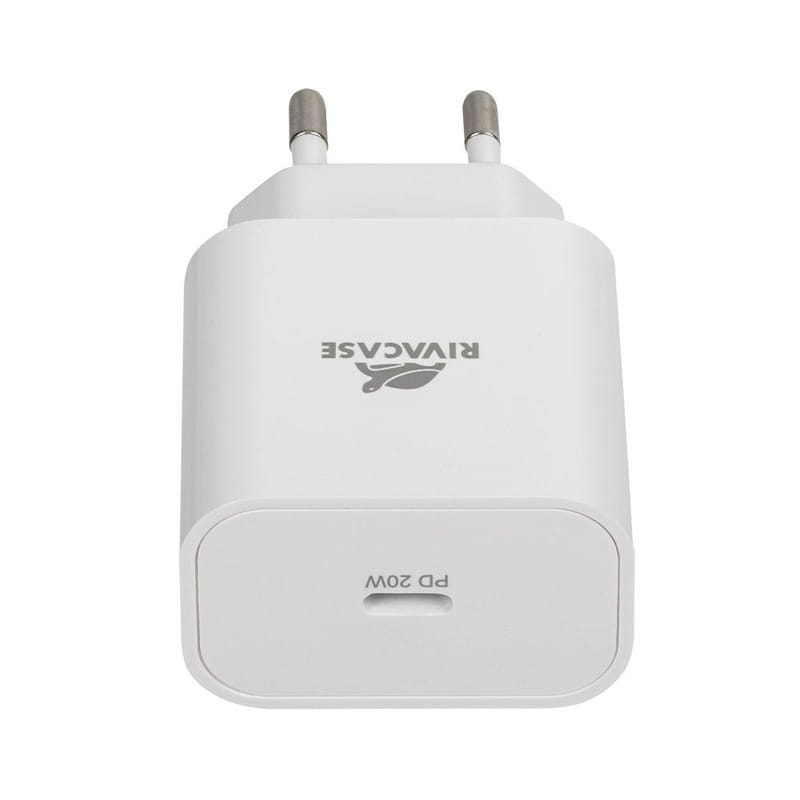 Зарядное устройство Rivacase PS4101 WD4 (USB-Cх3A) 20W White + кабель USB Type-C