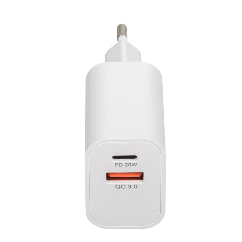 Зарядное устройство Rivacase PS4102 WD4 (USBх3A, USB-Cх3A) 20W White + кабель USB Type-C