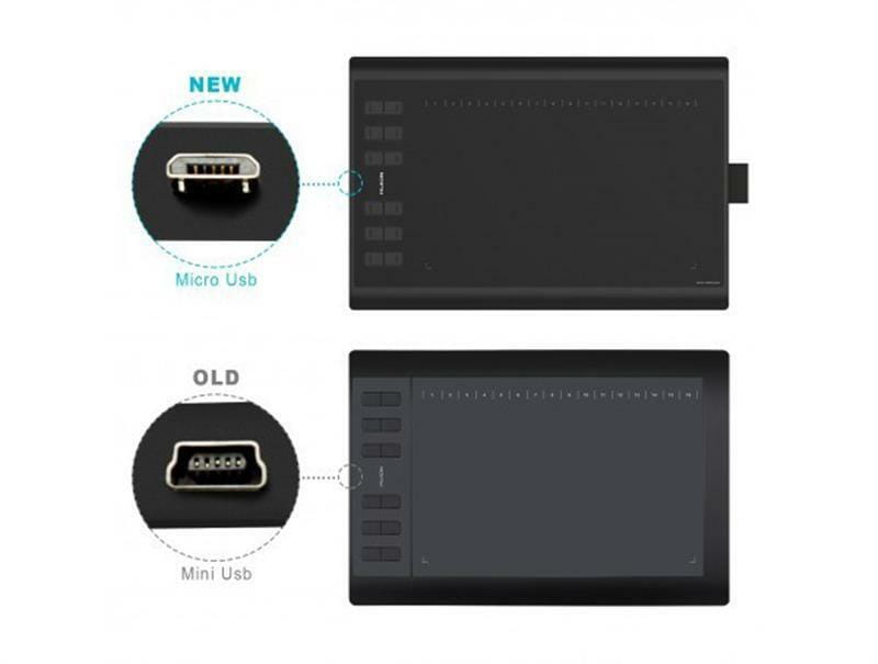 Графический планшет Huion New 1060Plus + перчатка