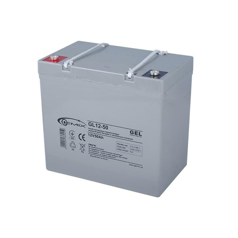 Акумуляторна батарея Gemix 12V 50AH (GL12-50) GEL