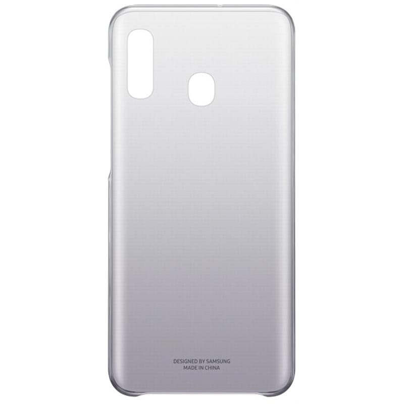 Чехол-накладка Samsung Gradation Cover для Samsung Galaxy A20 SM-A205 / A30 SM-A305 Black (EF-AA205CBEGRU / EF-AA305CBEGRU)