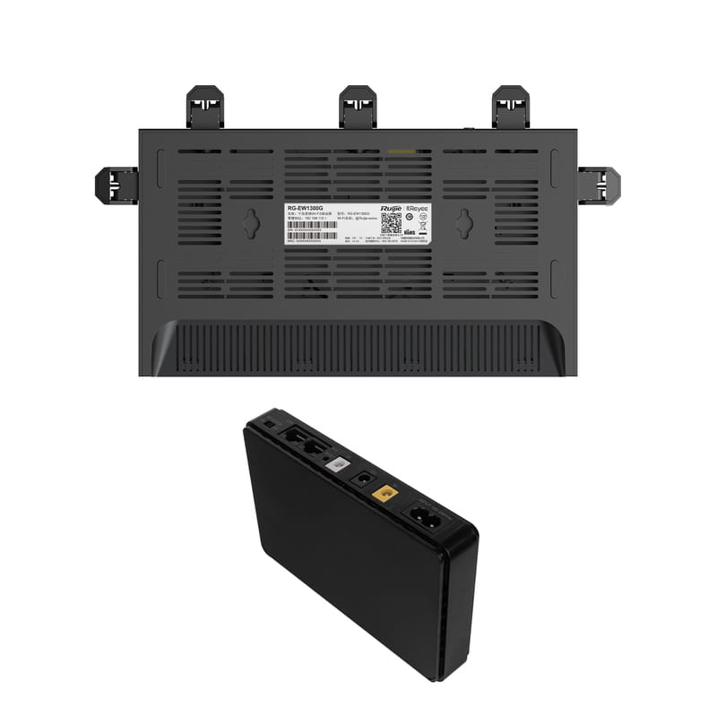Комплект бесперебойного интернета Ruijie Reyee RG-EW1300G + mini UPS DC Prologix PLP418ECO