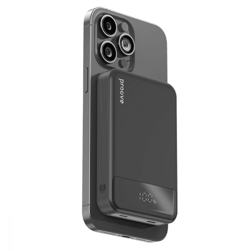 Универсальная мобильная батарея Proove Hoodman Magnetic 20W 10000mAh Black (PBH120010001)