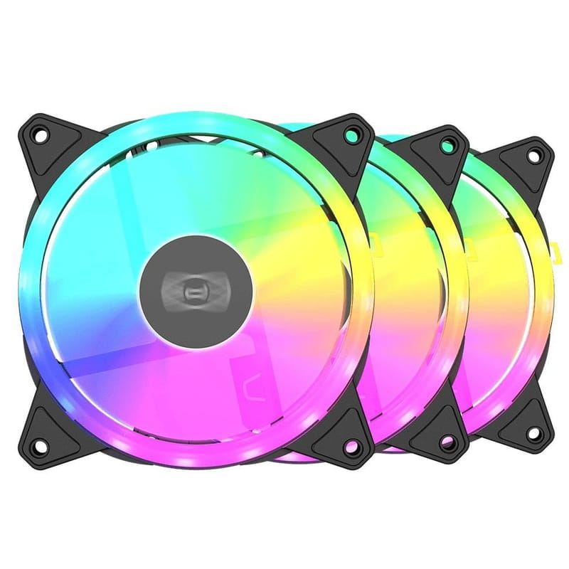 Вентилятор PCCooler F3 T120 ARGB BK 3IN1