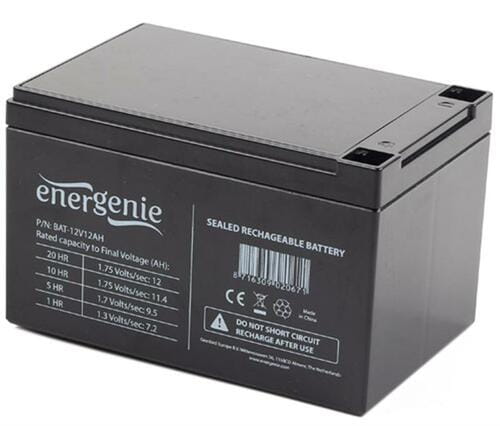 Фото - Батарея для ИБП EnerGenie Акумуляторна батарея EnerGenie12V 12AH  AGM BAT-12V12AH (BAT-12V12AH)