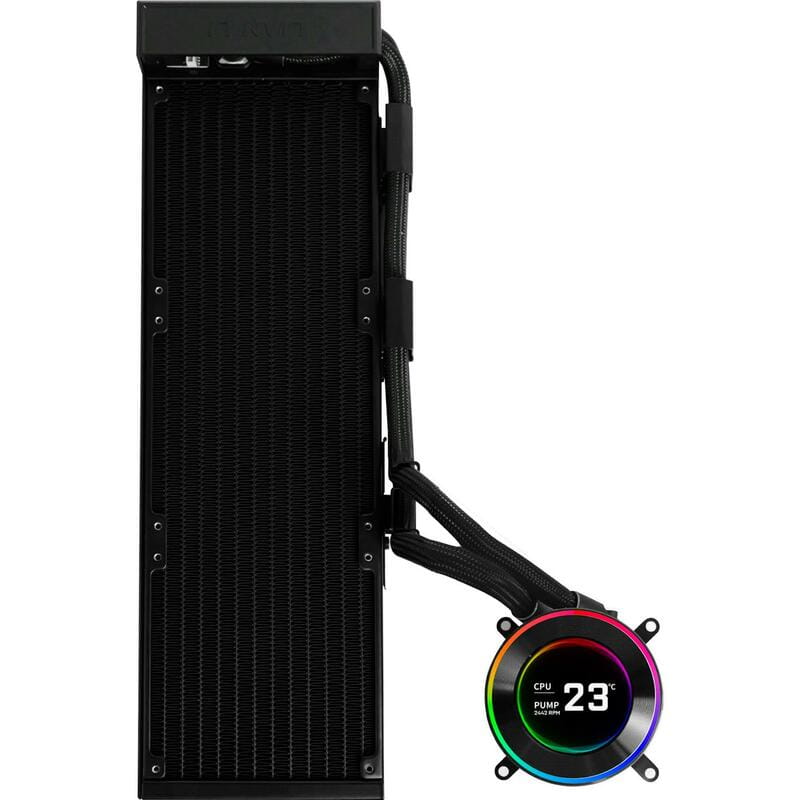 Система водяного охлаждения Lian Li HydroShift II LCD-C 360 Fanless Black (G89.GHS2LCD36B.00)