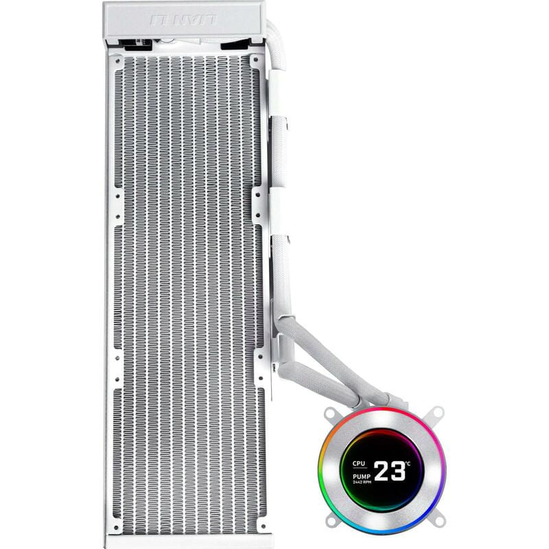 Система водяного охлаждения Lian Li HydroShift II LCD-C 360 Fanless White (G89.GHS2LCD36W.00)