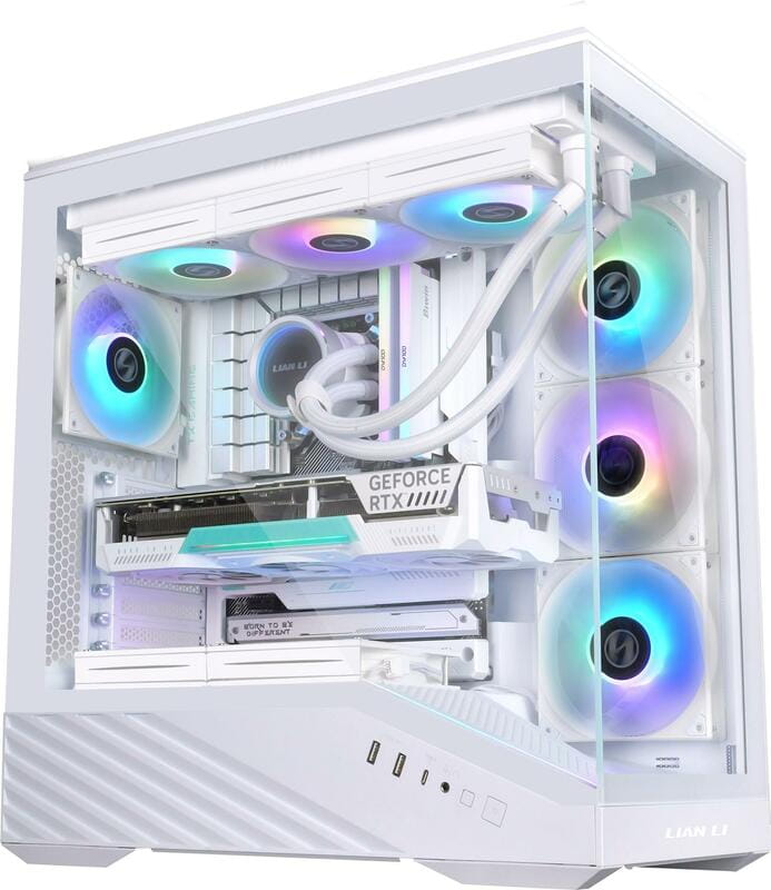 Корпус Lian Li Vector V100 ARGB White (G99.V100RW.00) без БП