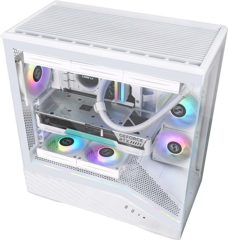 Корпус Lian Li Vector V100 ARGB White (G99.V100RW.00) без БП