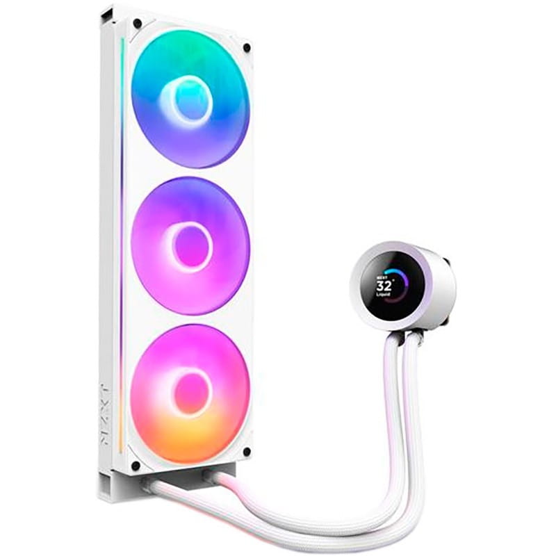 Система водяного охолодження NZXT Kraken Plus 360 RGB V2 White (RL-KR360-W2)