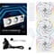 Фото - Вентилятор Lian Li Uni Fan TL Wireless 120-3 White (G99.12TL1W3W.00) | click.ua